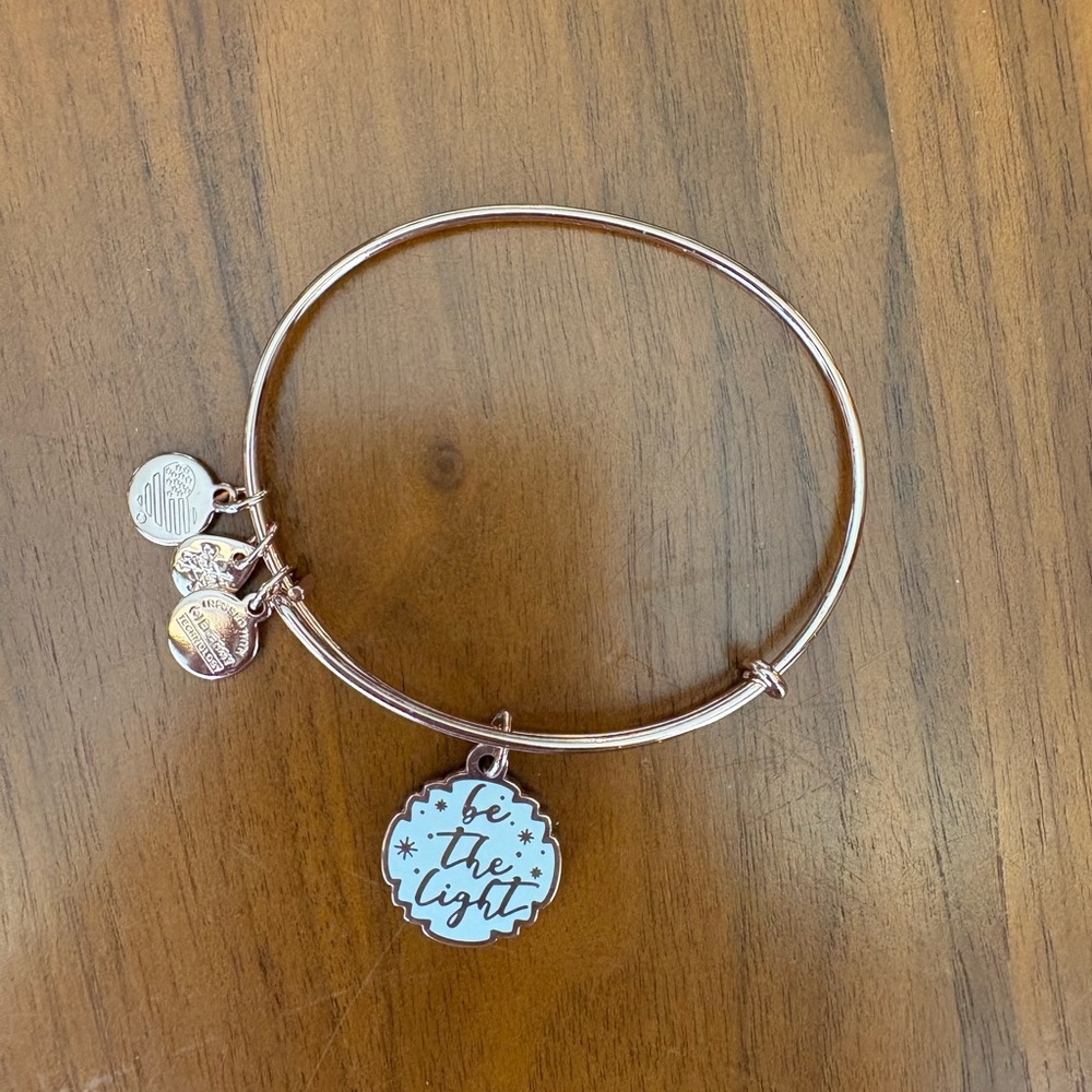 Alex and Ani Be the Light Bangle - Picture 2 of 3